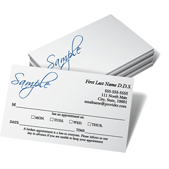 Perfect for people who want to write on their business card!