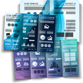 Brochure printing & folding - Trifold brochures and more