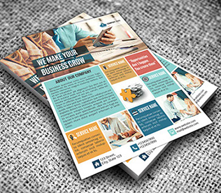 Custom flyer printing services