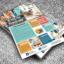 Custom flyer printing services