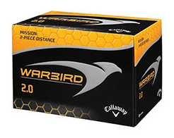 Full range of promotional golf balls