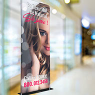 Fabric banners - fabric tube displays