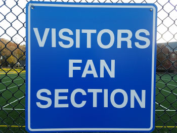 Custom plastic sign - Solid PVC plastic sign